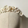 Couronne de fleurs de mariage. Style bohème chic. Porcelaine froide.